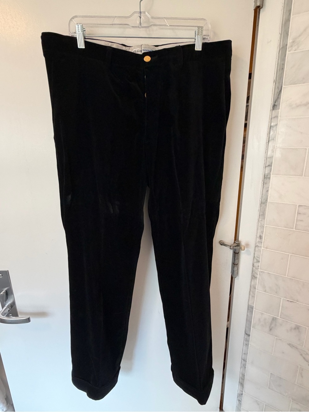 Vivienne Westwood Black Velvet Sport Coat with Gold Buttons - Picture 10 of 16